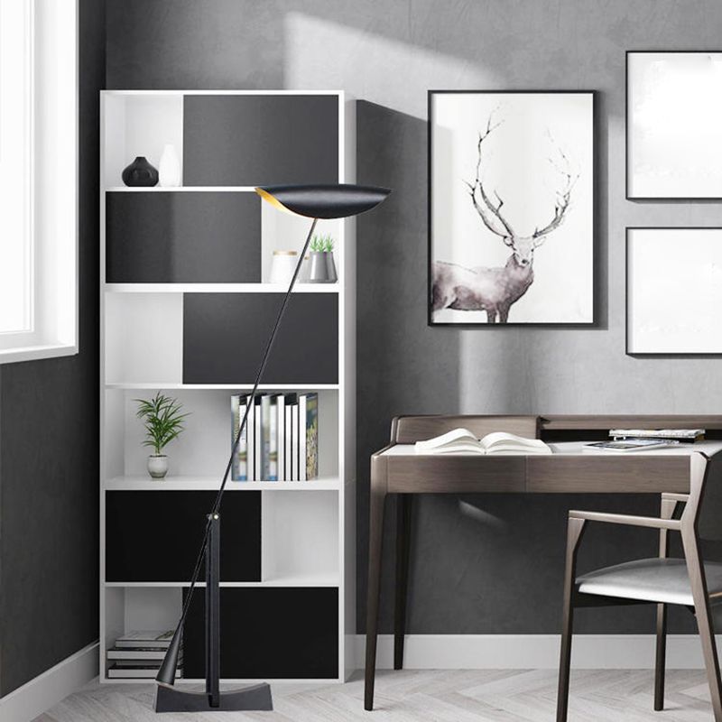 Modern Carins Bowl Floor Lamp in Living Room