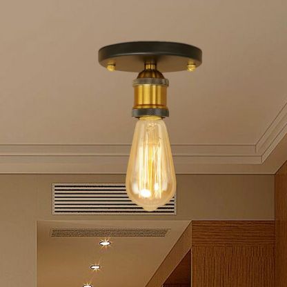 Alessio Retro Vintage Bulb Ceiling Light