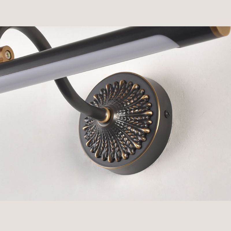 Ozawa Adjustable Reading Spotlight Wall Lamp Metal Wood