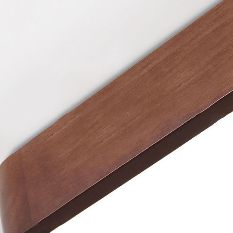 Ozawa walnut LED ceiling light edge detail