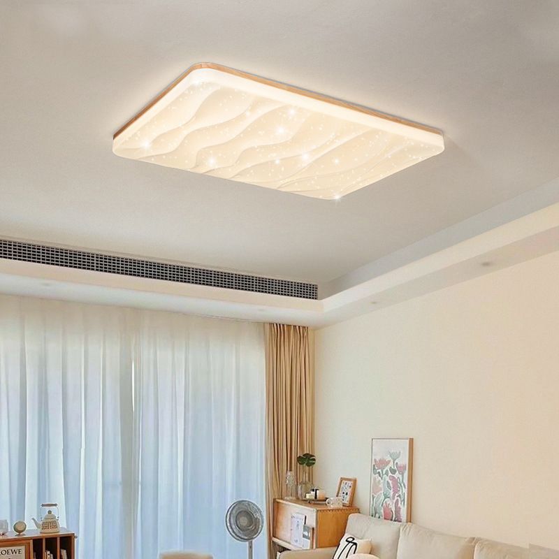 Ozawa LED Flush Mount Light - Geometric Ceiling Lighting