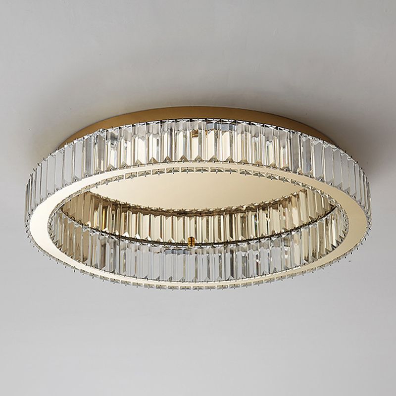 Marilyn Modern Art Deco Crystal Flush Mount Ceiling Light
