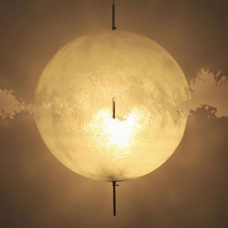 Elif Moon Lamp: Modern Globe Lighting