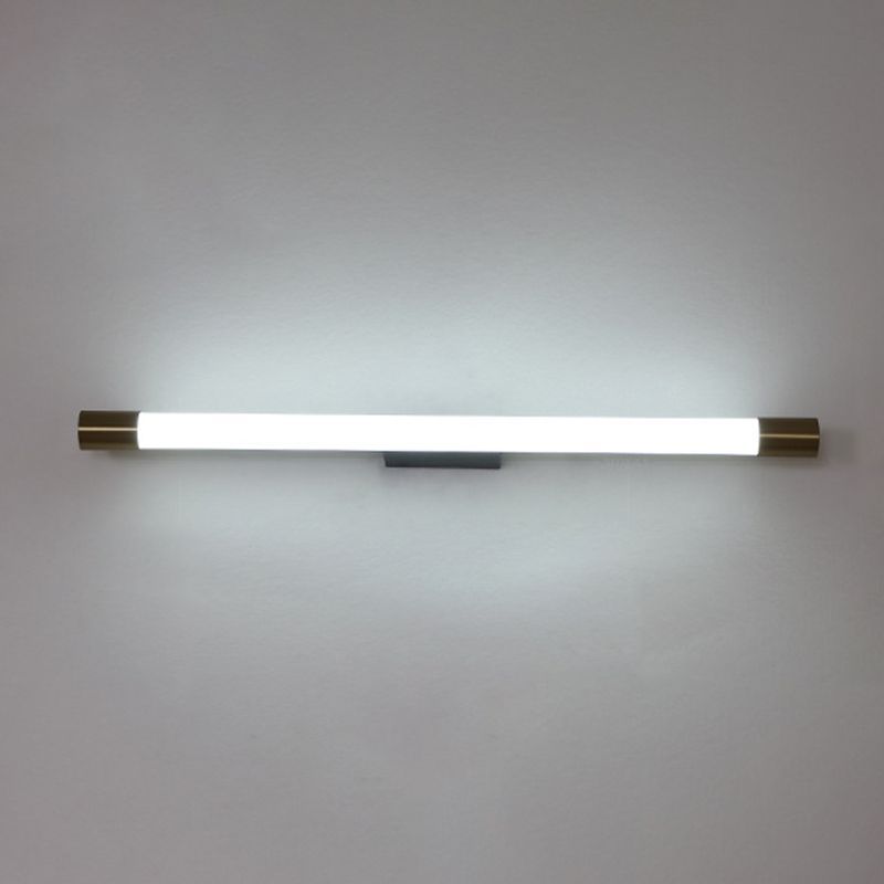 Edge Wall Lamp: Modern Metal & Acrylic Vanity Light
