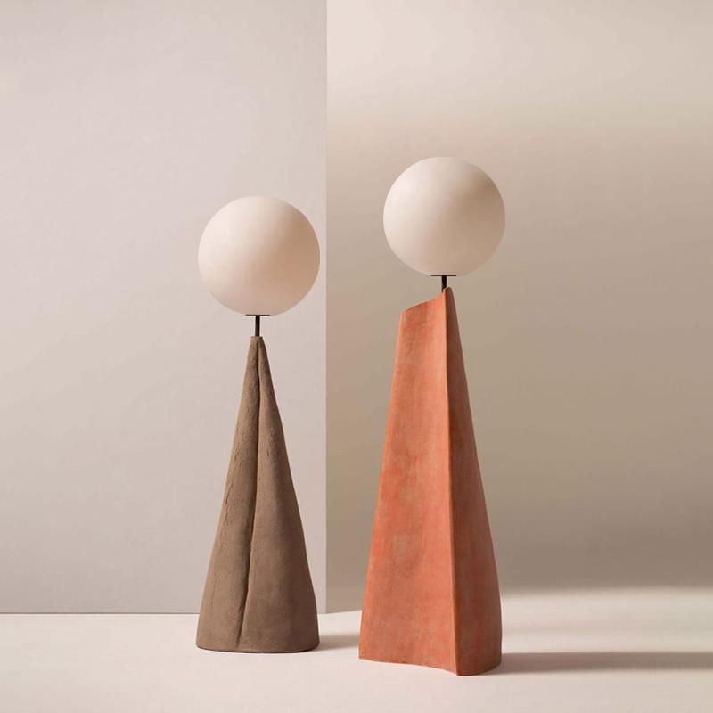 Nordic Globe Floor Lamp Set