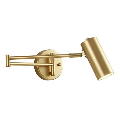 Gold Brady Wall Lamp - Adjustable Metal Arm