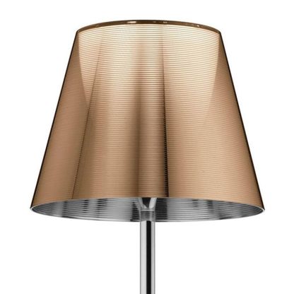 Eryn Dome metal floor lamp - copper finish