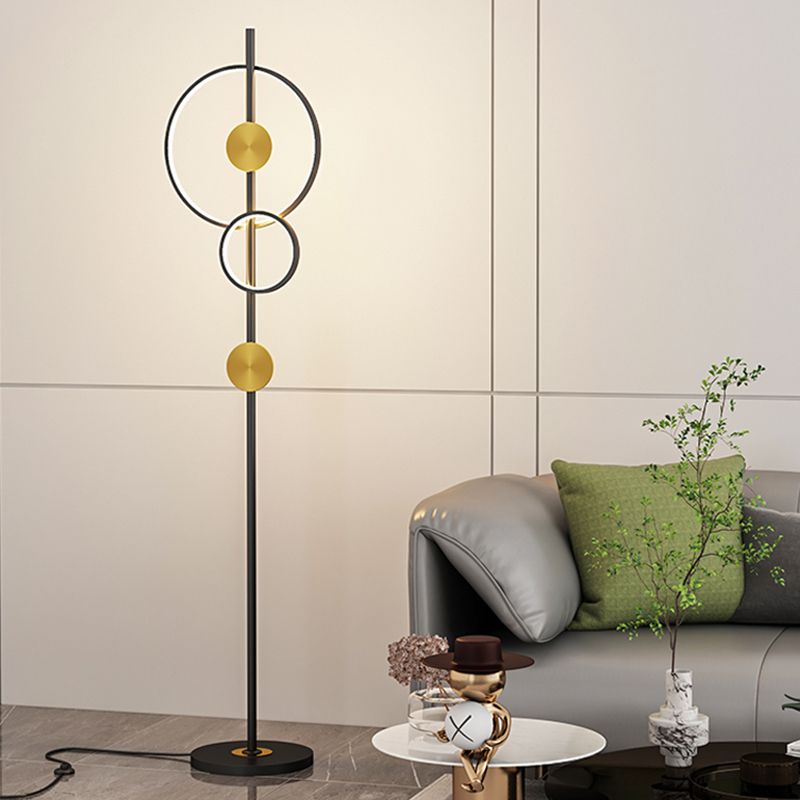 Modern Ring Floor Lamp | Arisha Design Lighting