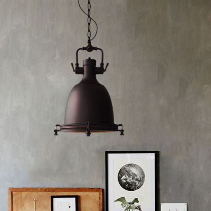 Rustic Alessio Pendant Light - Metal Fixture