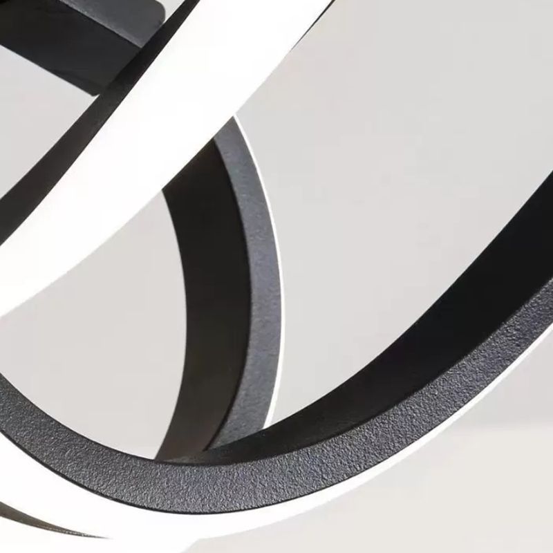 Modern Lacey Ceiling Light Detail