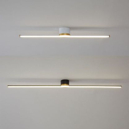 Edge linear ceiling light, flush mount design by Las Sola