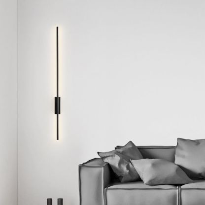 Edge Modern Linear Metal&Acrylic Bedroom Wall Lamp Brass