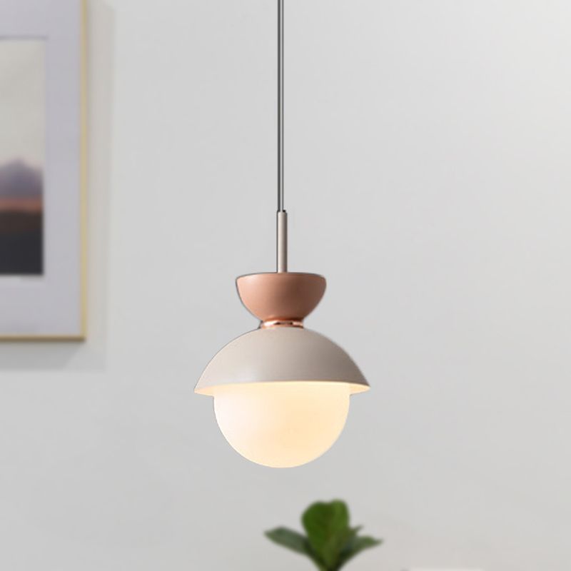 Morandi Minimalist Pendant Light - Globe Shade