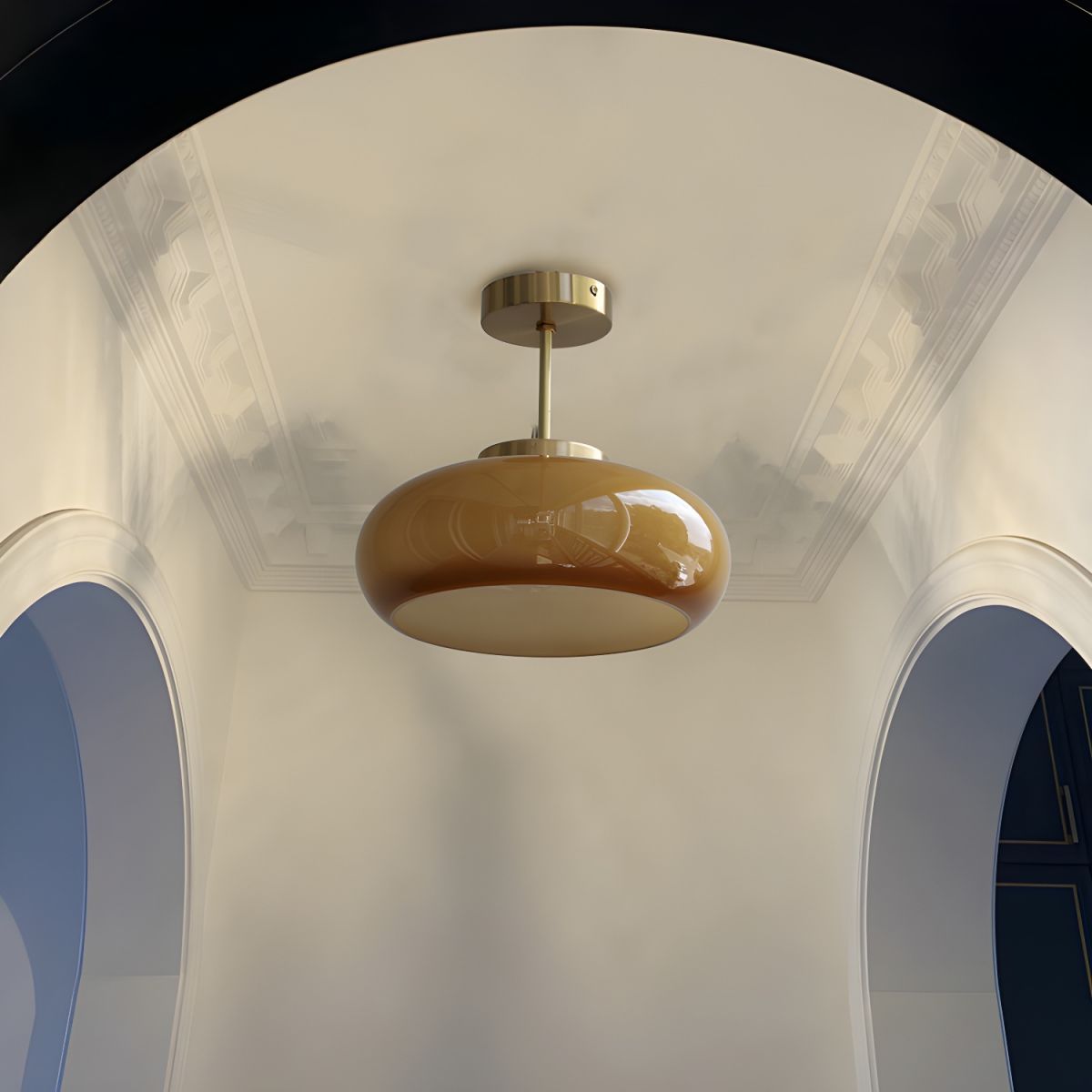 Sanna Modern Ceiling Light in a cozy interior space
