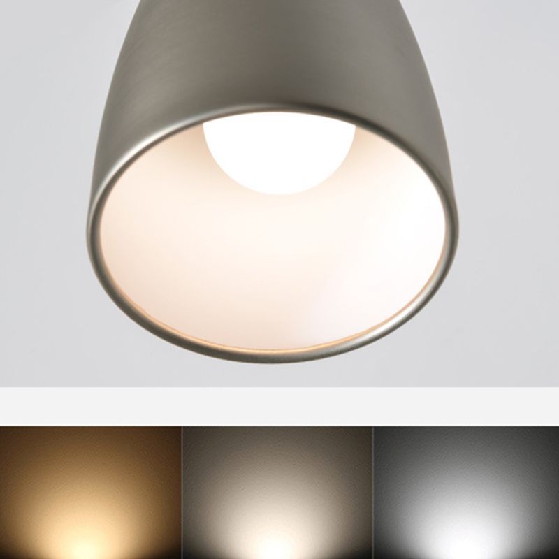 Brady nickel wall lamp showing light color temperature options
