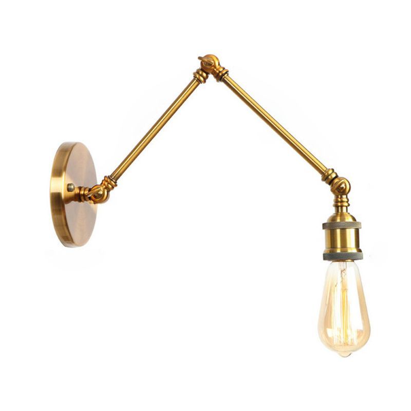 Brass Brady Wall Lamp - Minimalist Adjustable Lighting