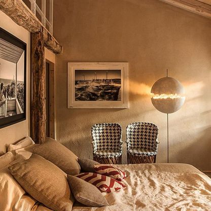 Elif Moon Lamp in bedroom - Las Sola