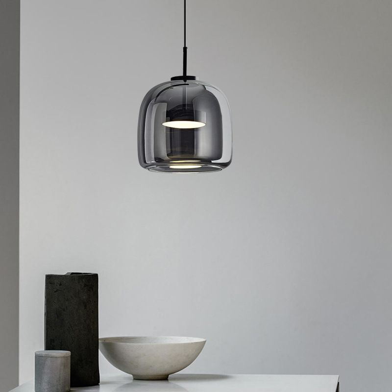 Glass Pendant Light - Hailie Minimalist Design