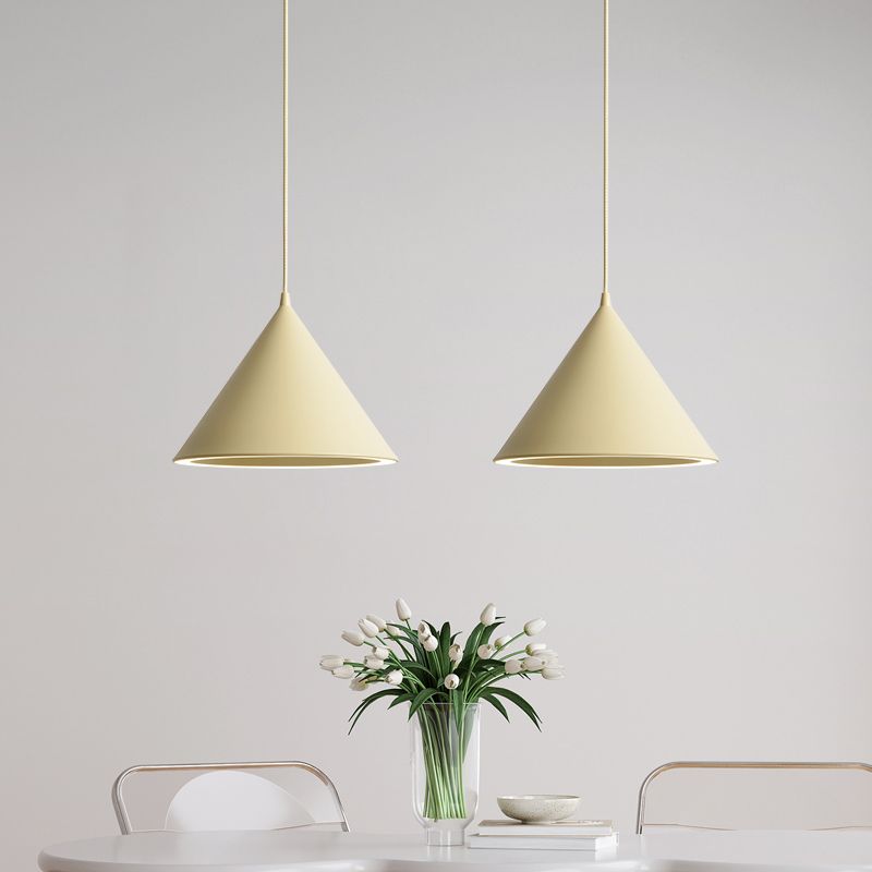 Morandi pendant lights for living room. Artistic lighting.