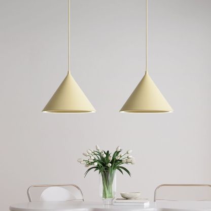 Morandi pendant lights for living room. Artistic lighting.