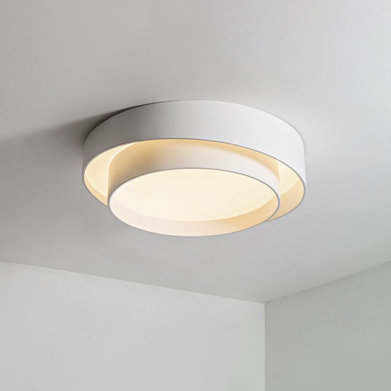White Quinn Nordic Art Deco Ceiling Light
