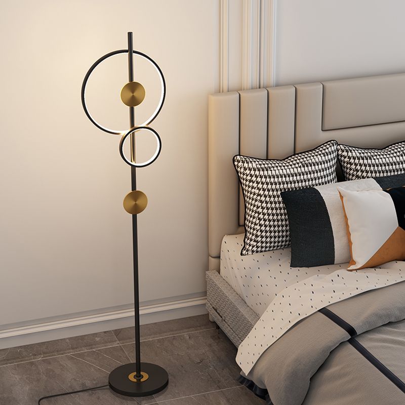 Arisha Ring Floor Lamp: Modern Home Lighting