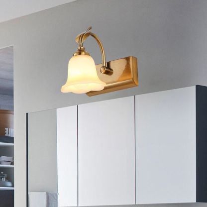 Félicie Wall Lamp - Flower Glass Shade