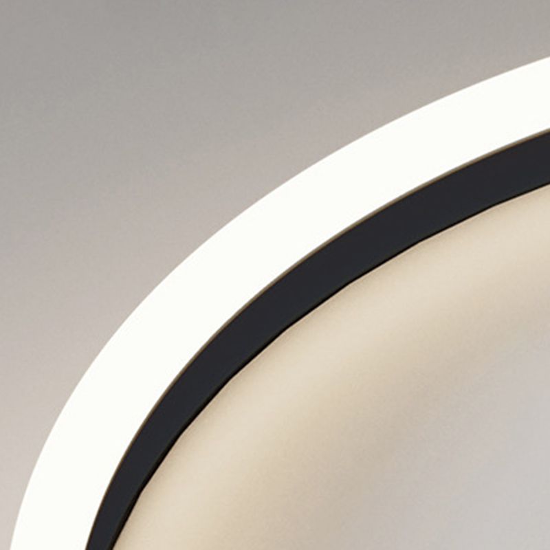 Quinn Ceiling Light Detail: Black and White Modern Design