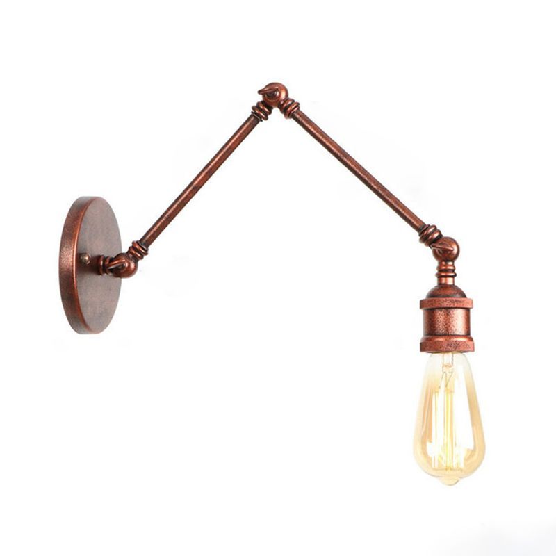 Copper Brady Wall Lamp - Adjustable Metal Arm