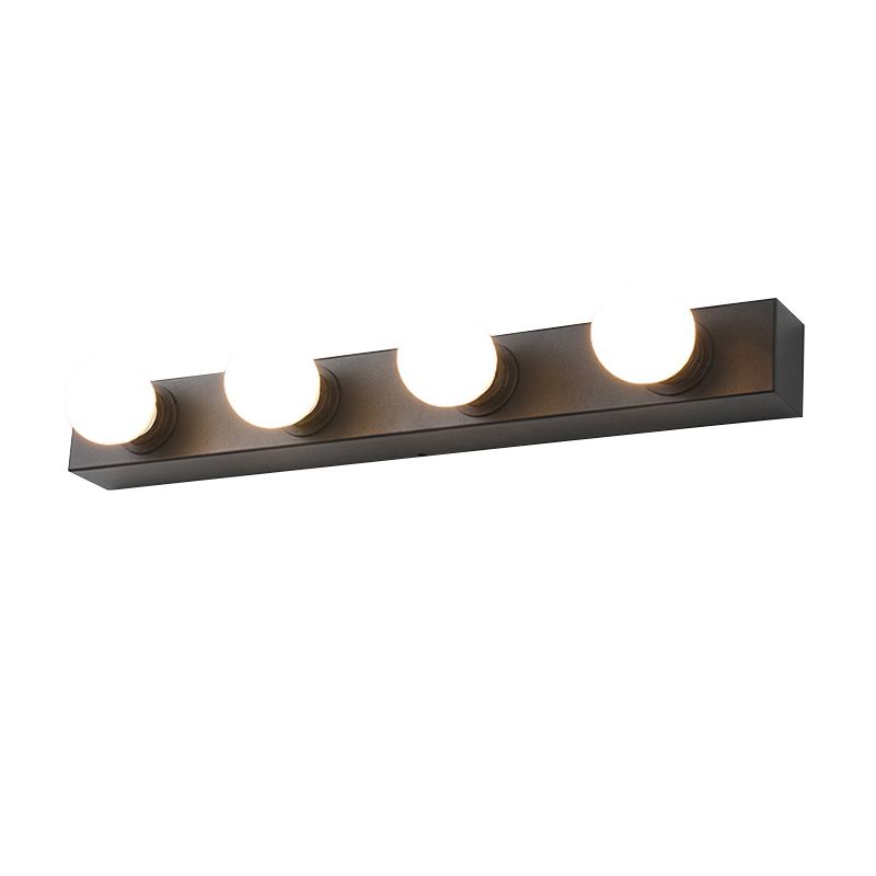 Valentina modern metal wall lamp with four LED bulbs