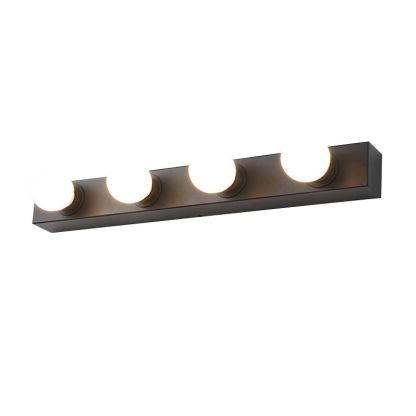 Valentina modern metal wall lamp with four LED bulbs