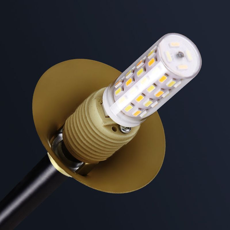 Close-up of G9 LED bulb in Valentina Nordic pendant light