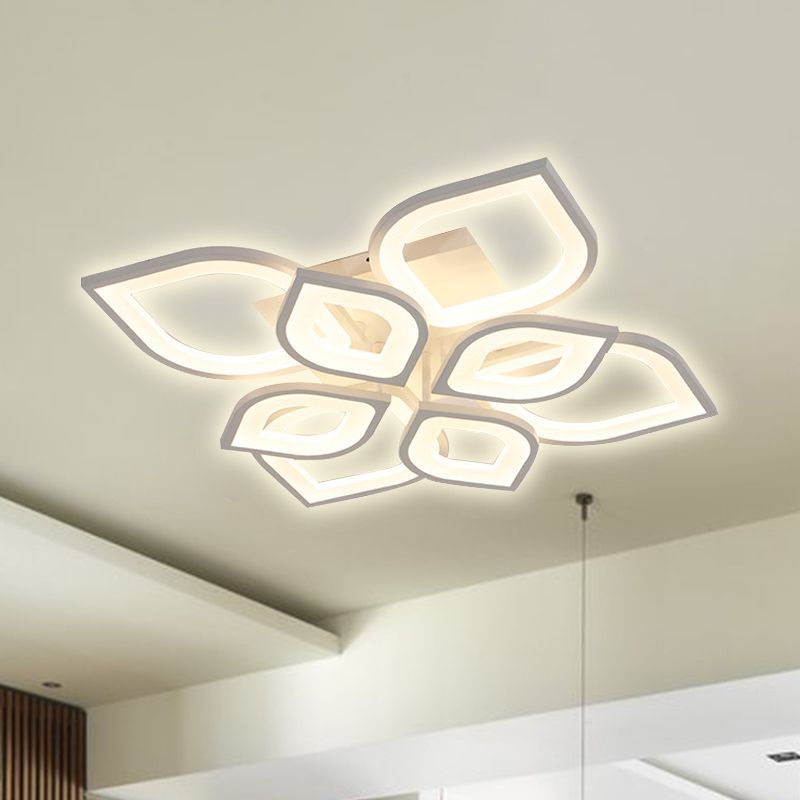 Hana Modern Flower Flush Mount Ceiling Light fixture