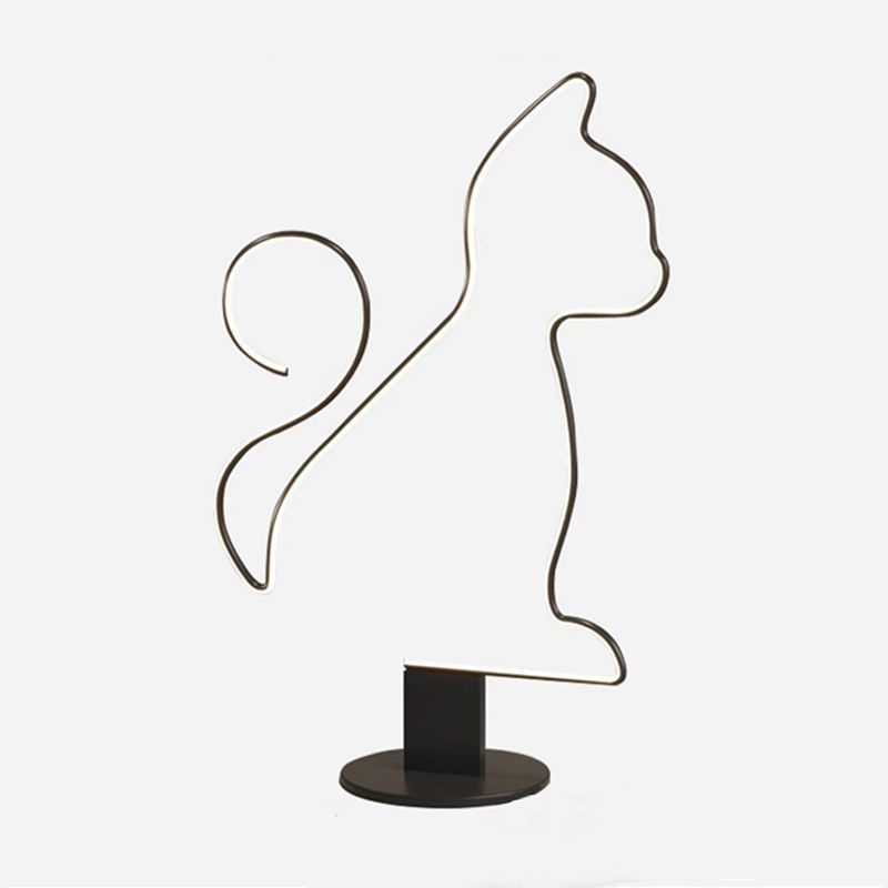 Edge Cat Floor Lamp - Modern Pet Lighting