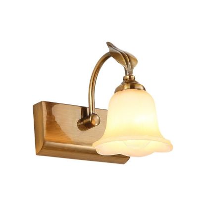 Félicie Flower Wall Lamp - Glass Shade