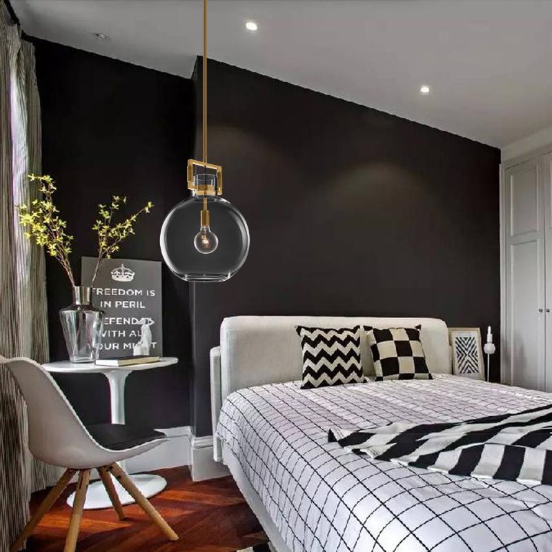 Cairns Pendant Light in Bedroom Setting