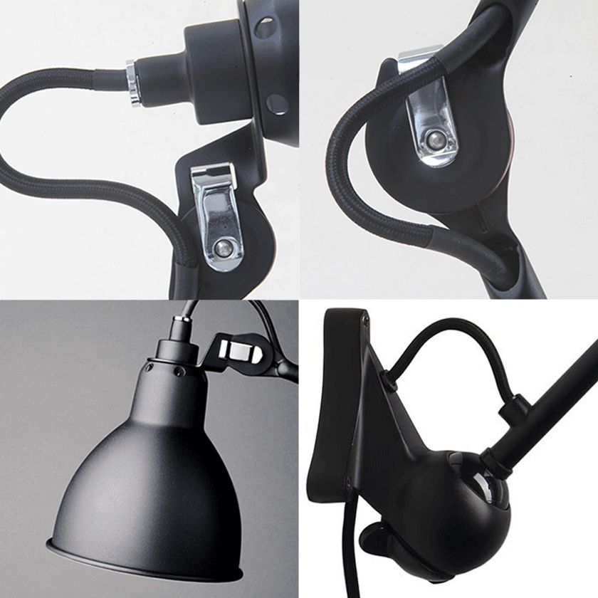 Brady Wall Lamp: Adjustable Arm Details