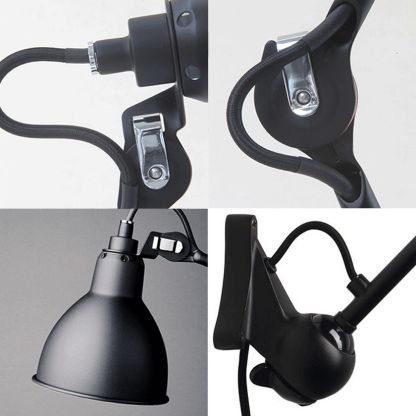Brady Wall Lamp: Adjustable Arm Details