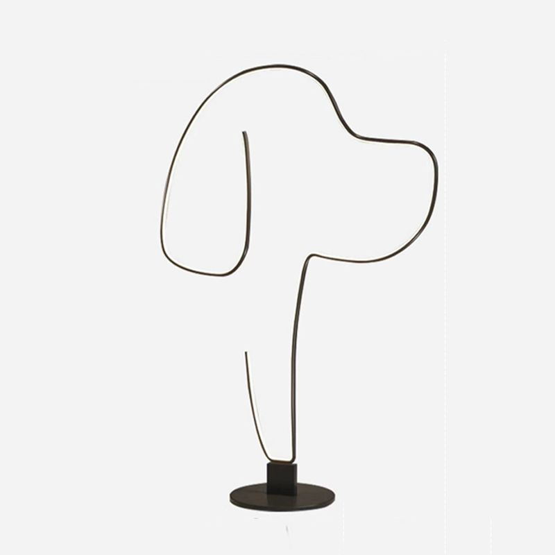 Dog Outline Floor Lamp - Las Sola Lighting