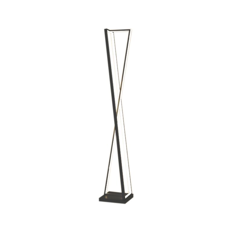 Modern Edge floor lamp, triangle design