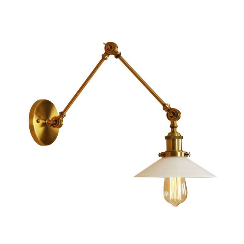 Alessio Wall Lamp - Brass adjustable retro lighting