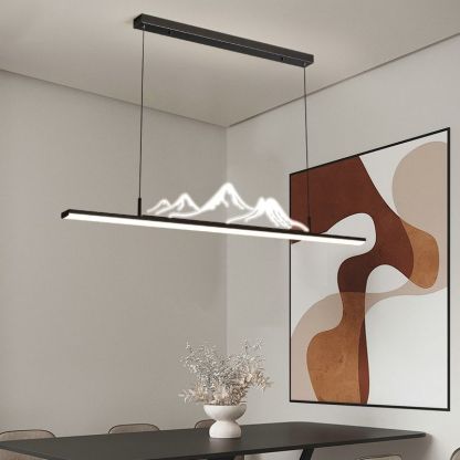Mountain LED Pendant Light, Las Sola artistic lighting
