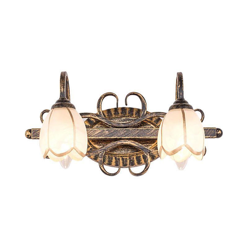 Antique Brass Félicie Wall Lamp