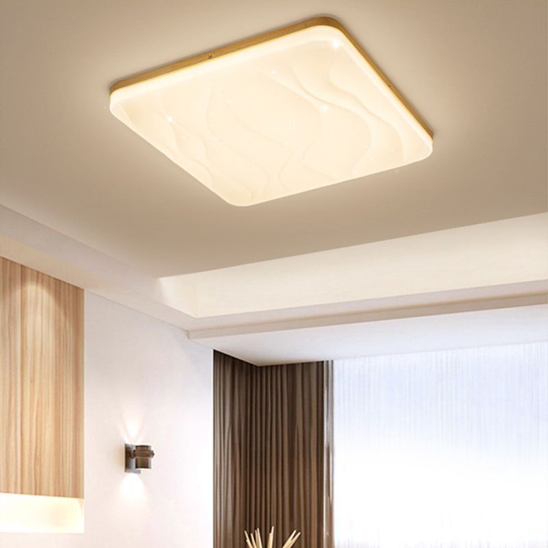 Ozawa LED Square Flush Mount Ceiling Light