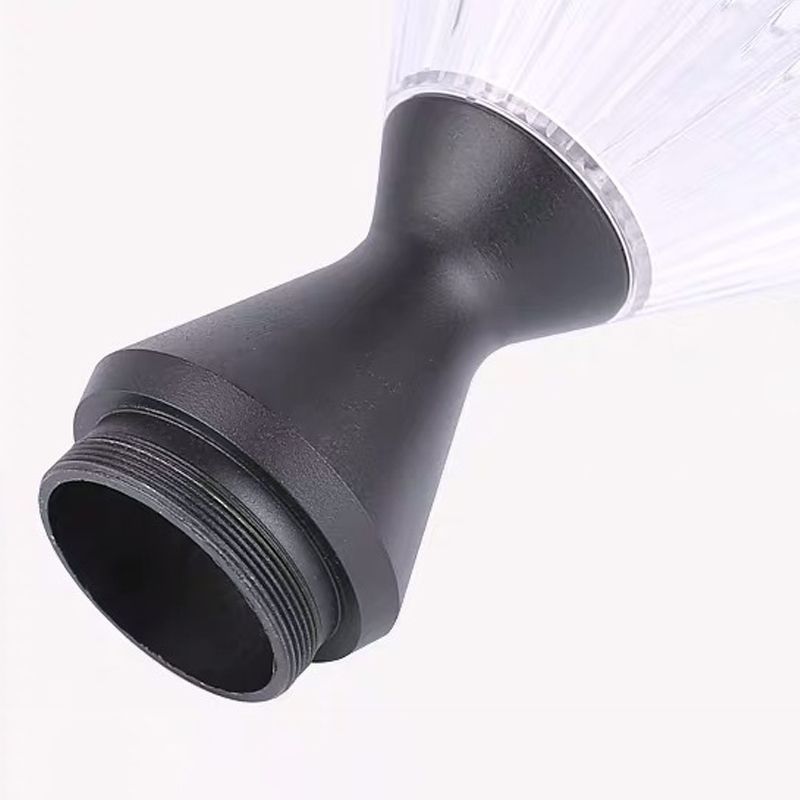 Close-up of Riley outdoor pillar light's base and light diffuser.
