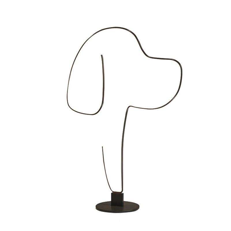 Dog Outline Floor Lamp - Modern Pet Decor