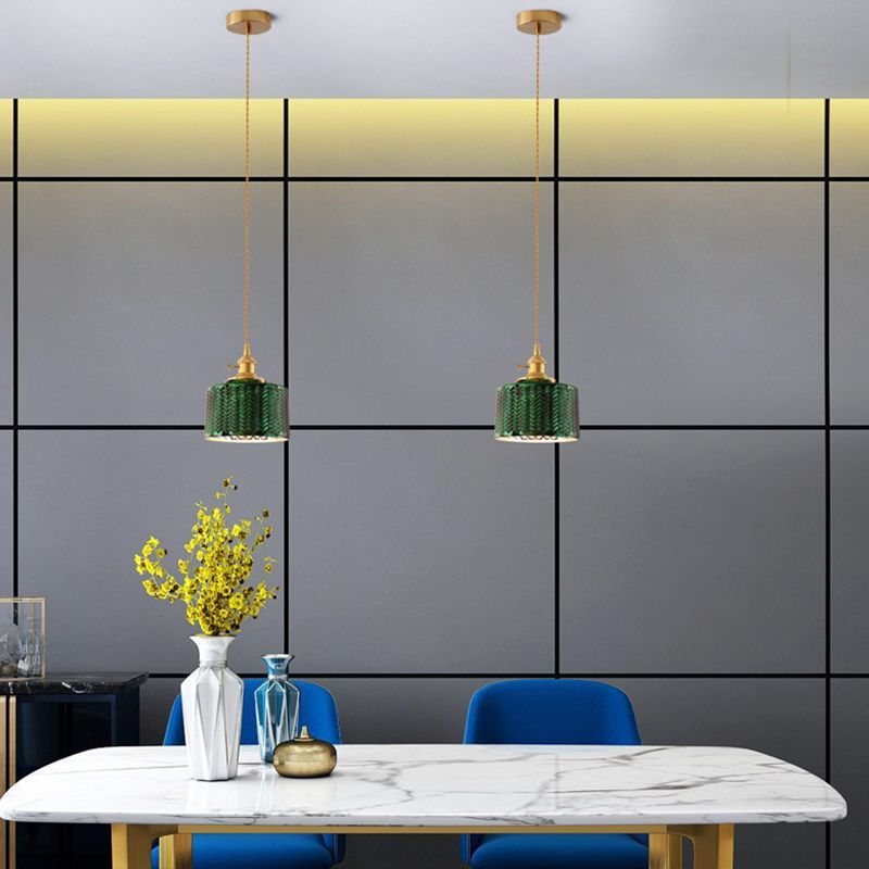 Hailie Retro LED Pendant Light over dining table