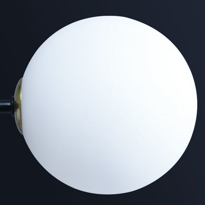 Valentina Nordic Pendant Light white glass shade detail