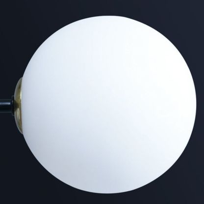 Valentina Nordic Pendant Light white glass shade detail