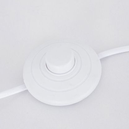 Edge floor lamp: foot switch detail.